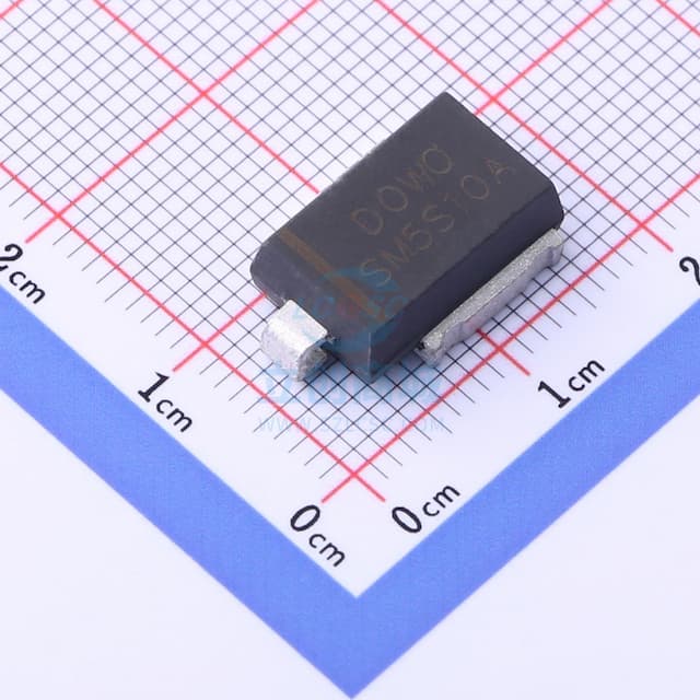 单向TVS 10V截止实物图