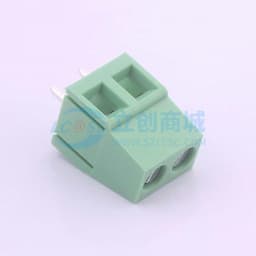 5mm 1x2P 排数:1 每排P数:2 直插 【螺钉】缩略图