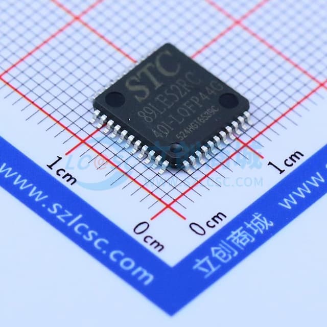 STC89LE52RC-40I-LQFP44实物图