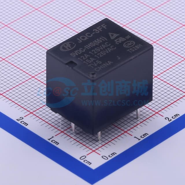 超小型大功率5V继电器 单刀单掷-常开 【继电】实物图