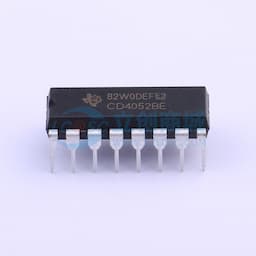 CD4052B CMOS模拟多路复用器/解复用器 【插件】缩略图