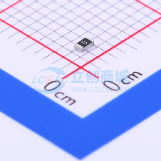 0Ω ±1% 100mW 厚膜电阻实物图
