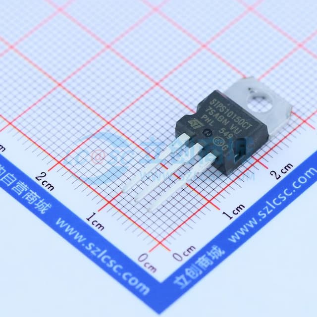 STPS10150CT实物图