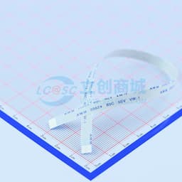 FFC连接线 10P 间距0.5mm 长20CM 同向缩略图