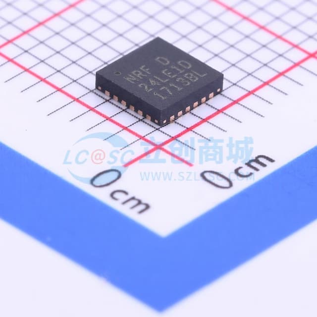 nRF24LE1F16Q24实物图