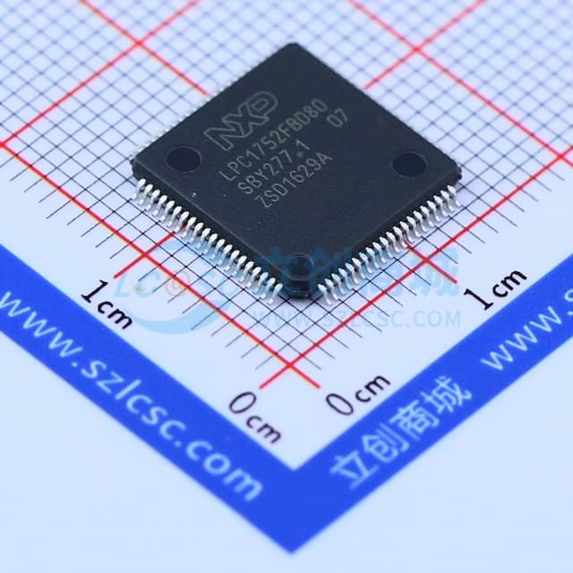 停产 LPC1752FBD80,551实物图