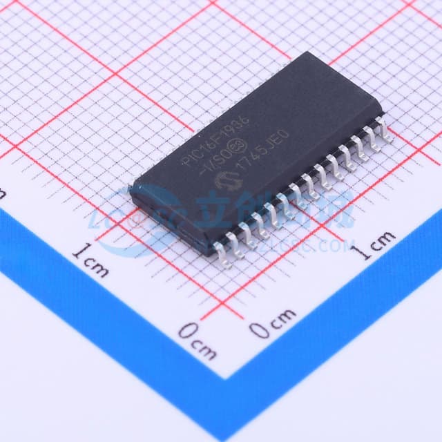 具备 LCD 驱动器和微功耗 XLP 技术的 28/40/44 引脚、基于闪存的 8 位 CMOS 微控制器实物图