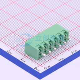 1x6P 3.81mm 排数:1 每排P数:6 【插拔】缩略图