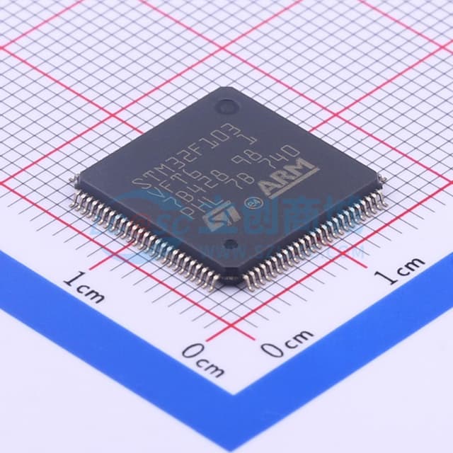 主流增强型ARM Cortex-M3 MCU，具有768 KB Flash、72 MHz CPU、电机控制、USB和CAN实物图