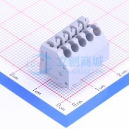 3.5mm 每排P数:5 排数:1【弹簧】缩略图