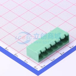 1x6P 5.08mm 排数:1 每排P数:6 【插拔】缩略图