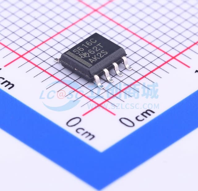 TLV5616 12bit低功耗数模转换器实物图