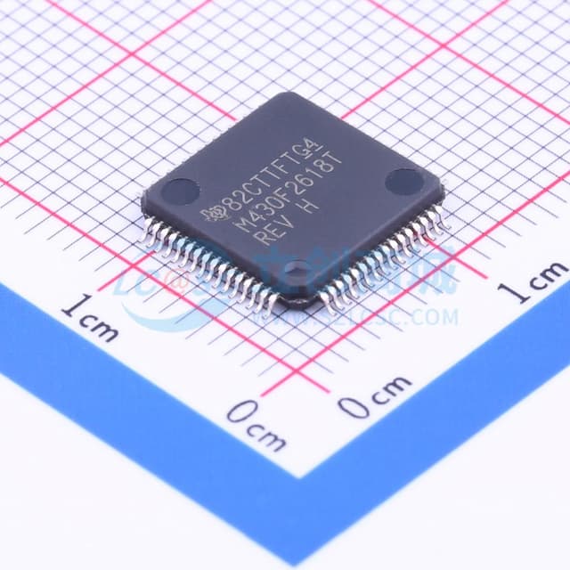具有 116KB 闪存、8KB SRAM、12 位 ADC、双通道 12 位 DAC、I2C/SPI/UART、硬件乘法器和 DMA 的 16MHz MCU实物图