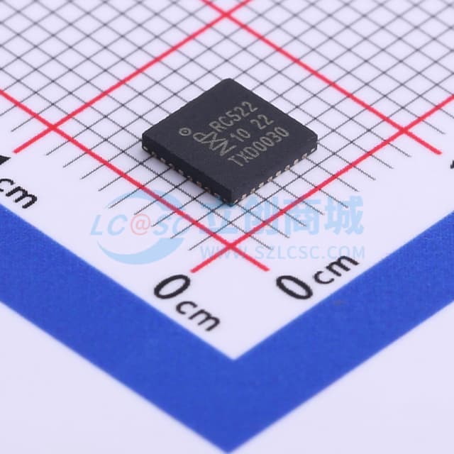 高度集成读写IC 用于13.56MHz非接触通信实物图