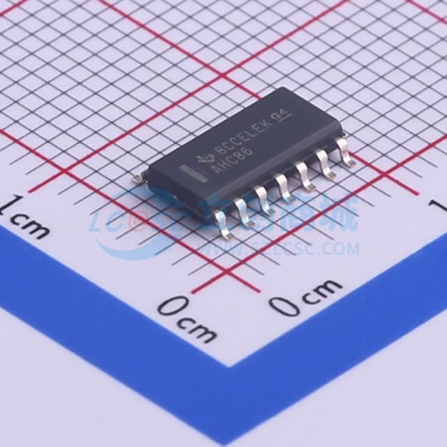 四路2输入异或门实物图