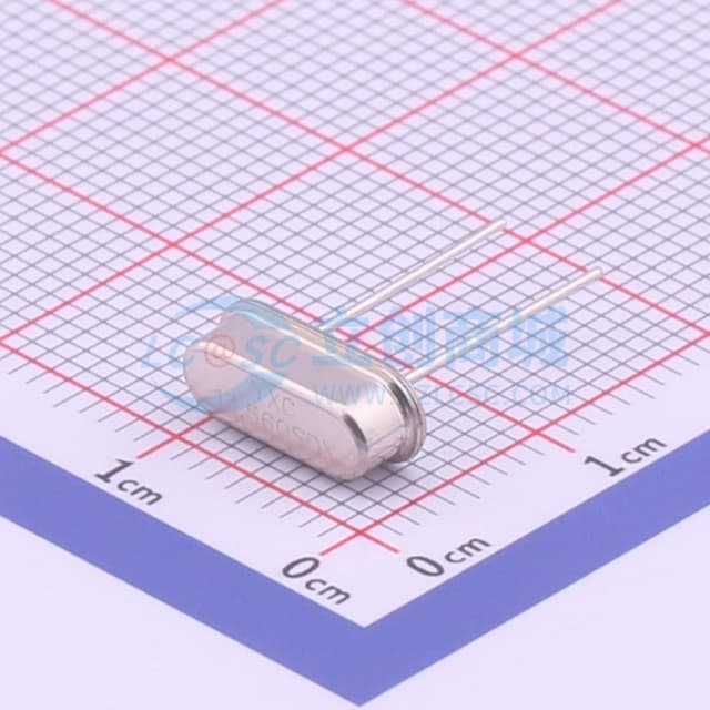 HC-49US 13.56MHZ 2P 49S 20PF ±20PPM -20~70℃（±30PPM）【无源】实物图