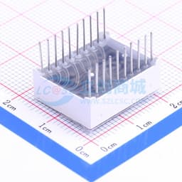 2位0.39英寸红色数码管 共阳极 【LE】缩略图