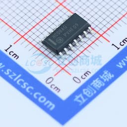 高性能硅栅CMOS工艺，四路2输入与门缩略图