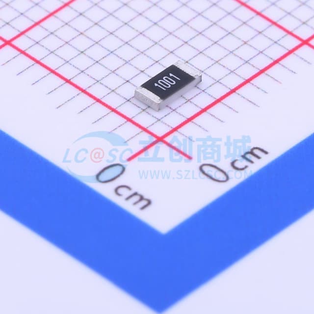 1kΩ ±1% 250mW 厚膜电阻实物图