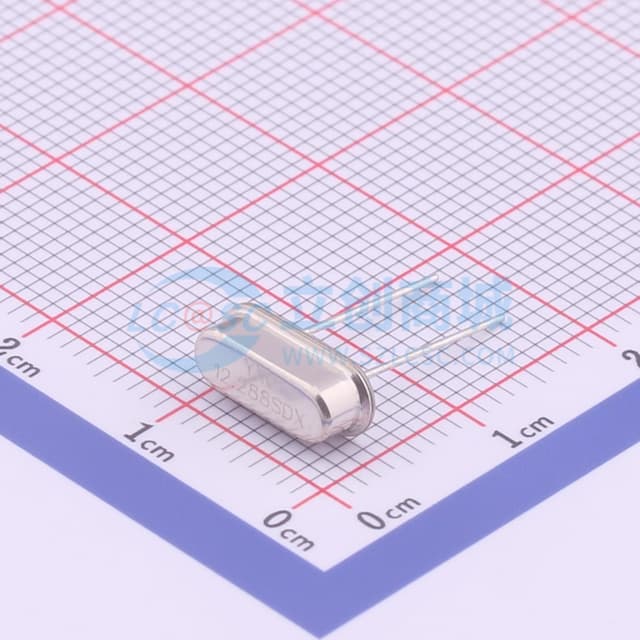 HC-49US 12.288MHZ 2P 49S 20PF ±20PPM -20~70℃（±30PPM）【无源】实物图