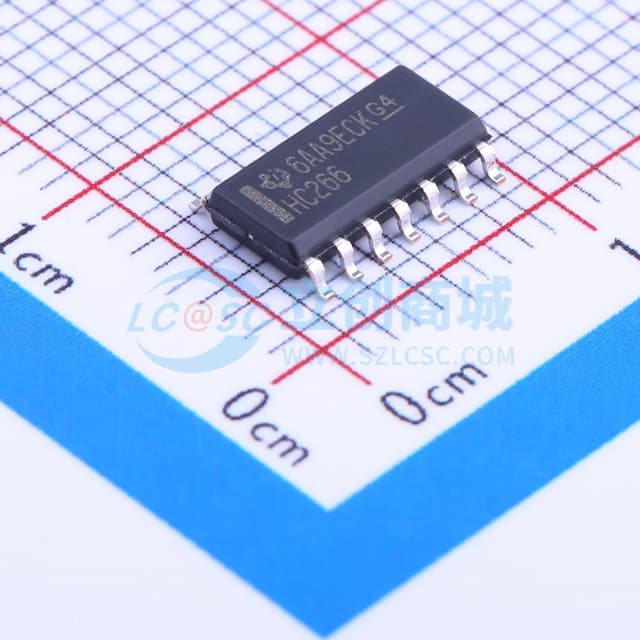 四组2输入、集电极开路输出异或非门实物图