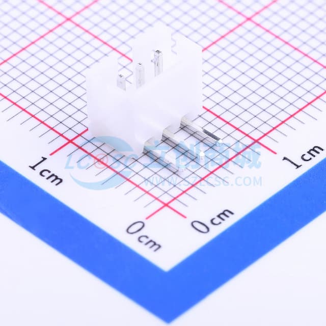 1x3P 间距:2mm 弯插 系列:PH 【插件】实物图
