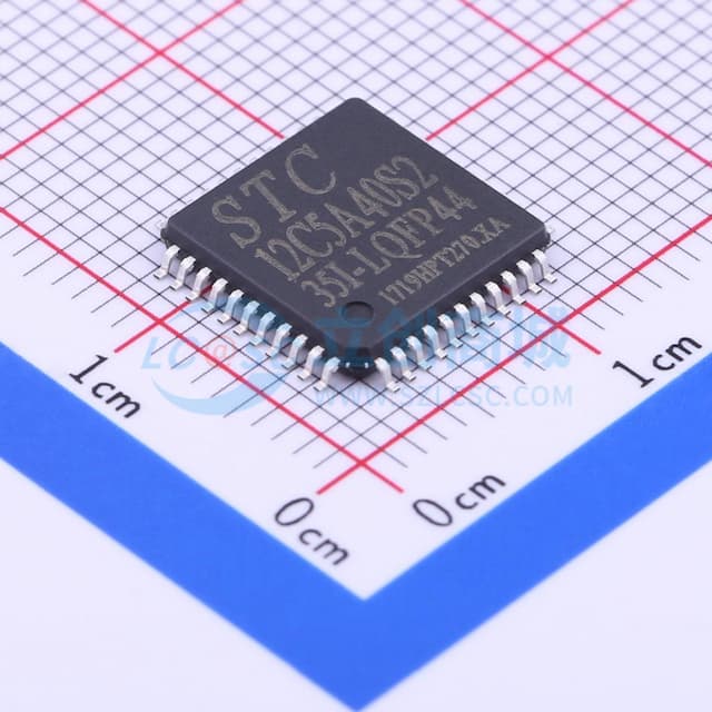 STC12C5A40S2-35I-LQFP44实物图