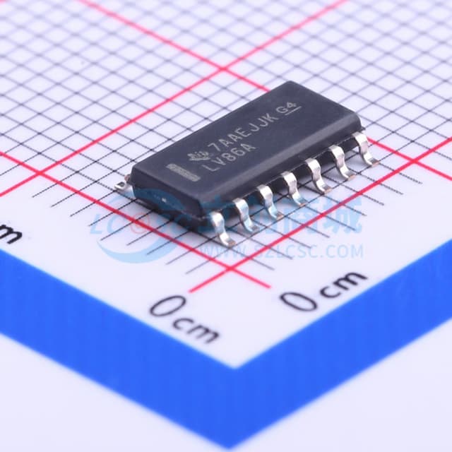 四路2输入异或门实物图