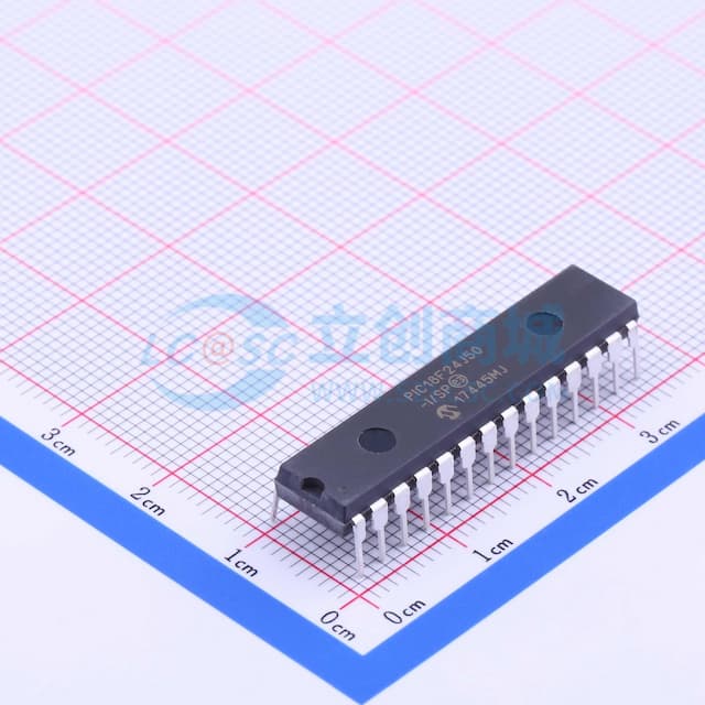 PIC18F24J50-I/SP 【插件】实物图