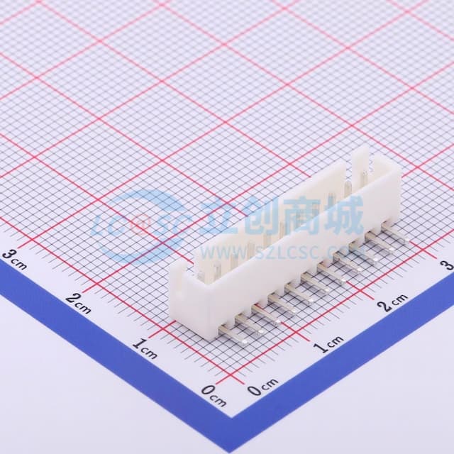 1x11P 间距:2.5mm 弯插 系列:XH 【插件】实物图