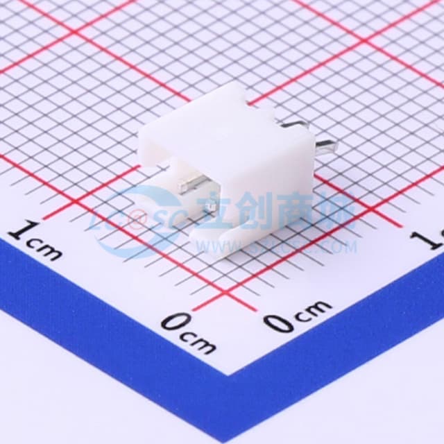 1x2P 间距:2mm 直插 系列:PH 【插件】实物图