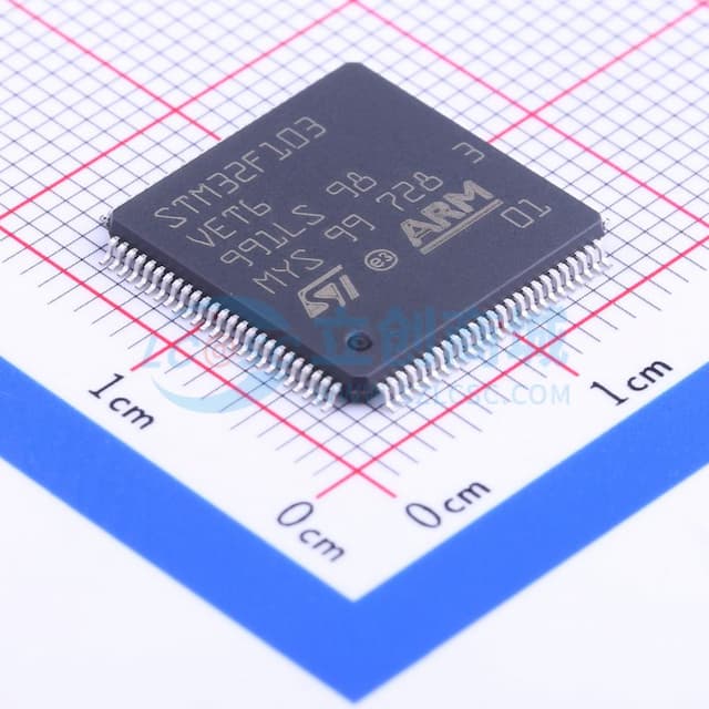 主流增强型ARM Cortex-M3 MCU，具有512 KB Flash、72 MHz CPU、电机控制、USB和CAN实物图