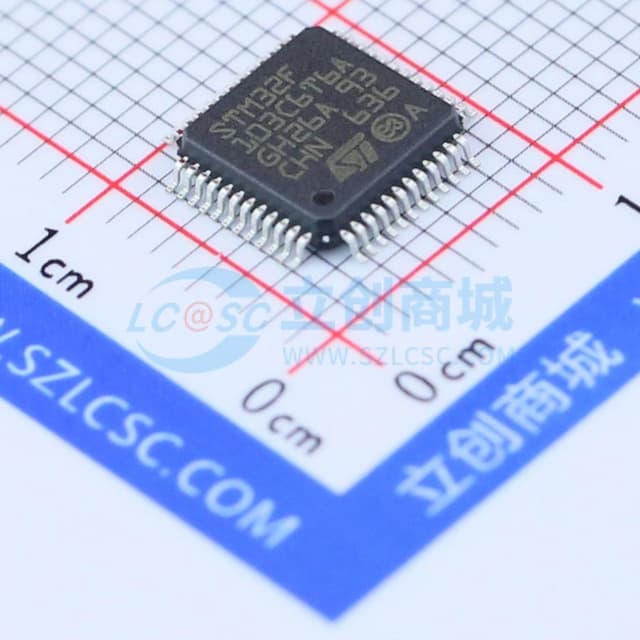 主流增强型ARM Cortex-M3 MCU，具有32 KB Flash、72 MHz CPU、电机控制、USB和CAN实物图