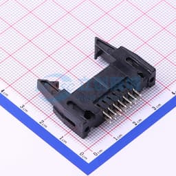 2.54mm 2x7P 排数:2 每排P数:7 【ID】缩略图