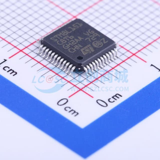 超低功耗8位MCU，具有64 KB Flash、16 MHz CPU和集成EEPROM实物图