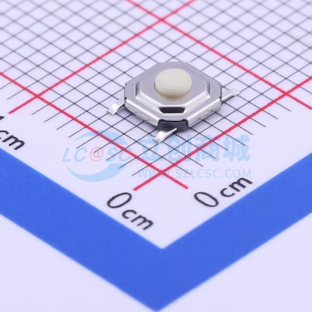 5.2*5.2*1.5mm 立贴 轻触开关实物图