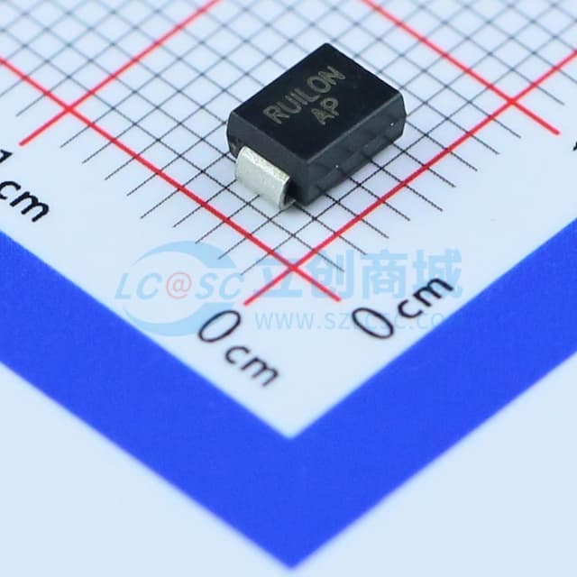 双向TVS 7.5V截止 峰值浪涌电流：46.6A@10/1000us实物图