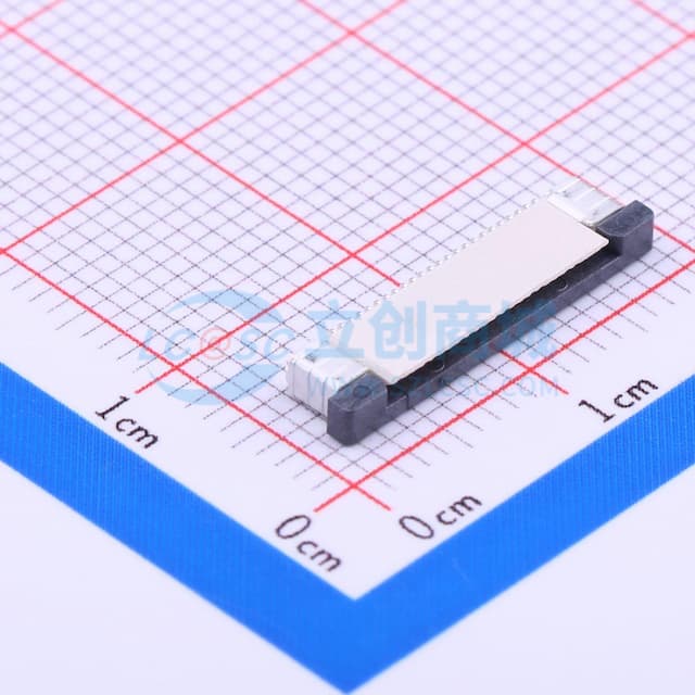 间距:0.5mm P数:24P 抽屉式 上接实物图