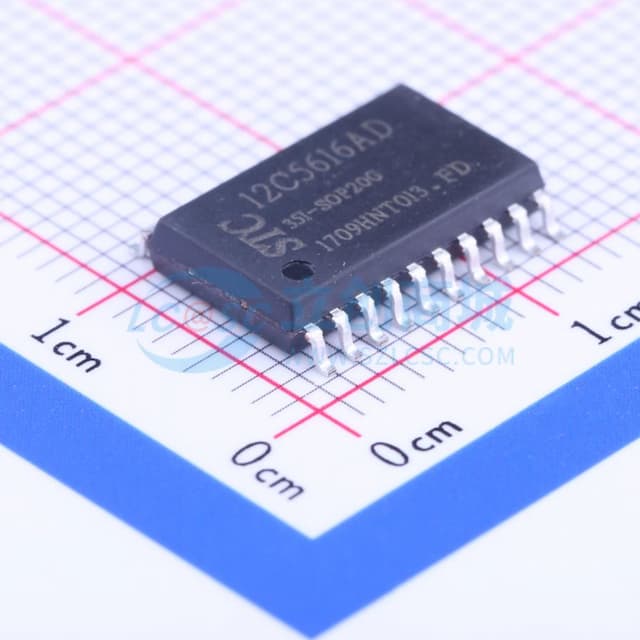 1T 8051单片机，4路PWM/PCA，8路10位A/D转换实物图