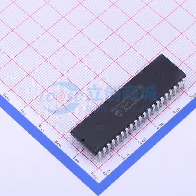 PIC16F877A-I/P 【插件】实物图