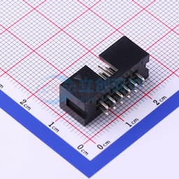 2.54mm 2x6P 排数:2 每排P数:6 【ID】缩略图