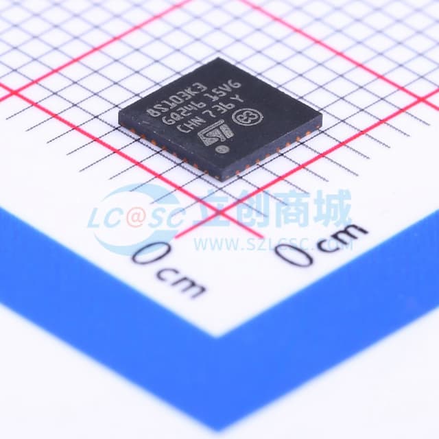 主流基本型系列8位MCU，具有8 KB Flash、16 MHz CPU和集成EEPROM实物图