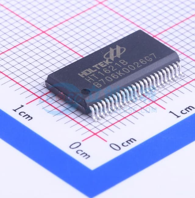 电压2.4V~5.2V的LCD驱动实物图