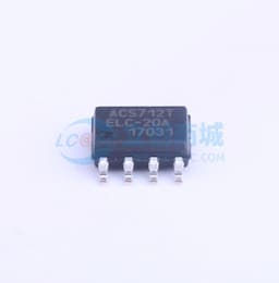 基于霍尔效应的全集成线性电流传感器IC，具备2.1 kVRMS隔离和低电阻电流导体缩略图