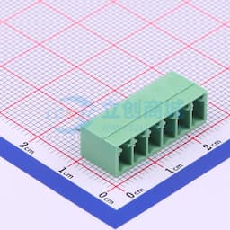 1x6P 3.81mm 排数:1 每排P数:6 【插拔】缩略图