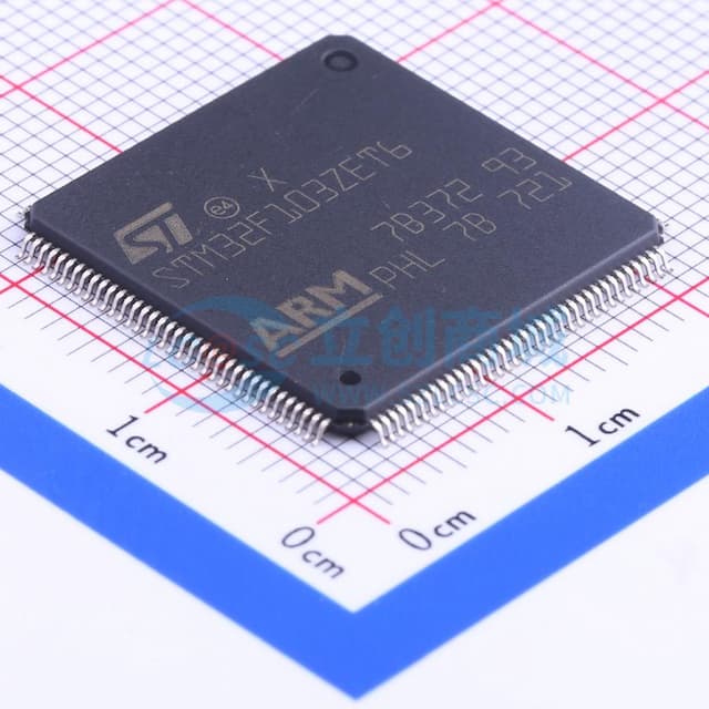 主流增强型ARM Cortex-M3 MCU，具有512 KB Flash、72 MHz CPU、电机控制、USB和CAN实物图