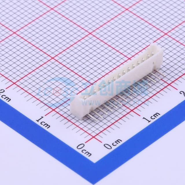 1x15P 间距:1.25mm 弯插 【插件】实物图