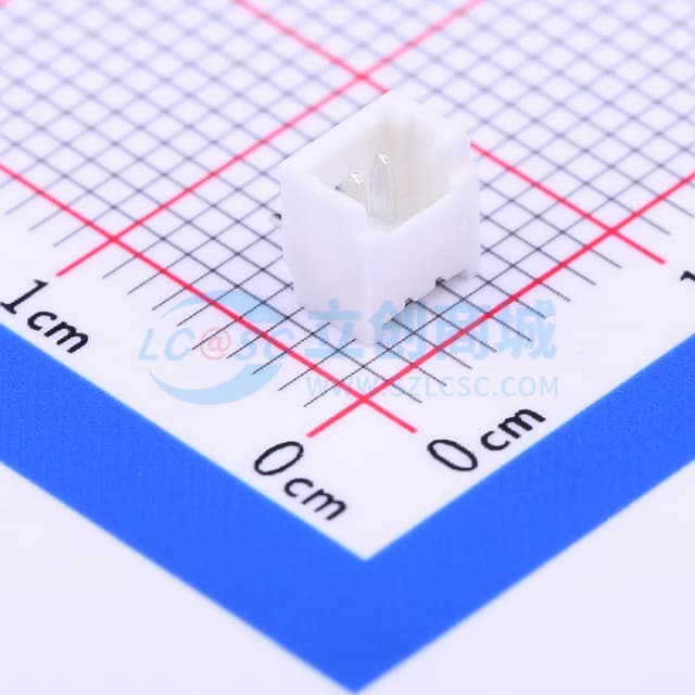 1x2P 间距:1.25mm 弯插 系列:PicoBlade(MX 1.25) 【插件】实物图