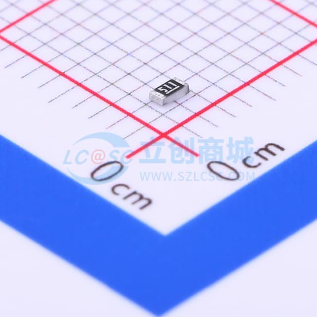 510Ω ±1% 100mW 厚膜电阻实物图