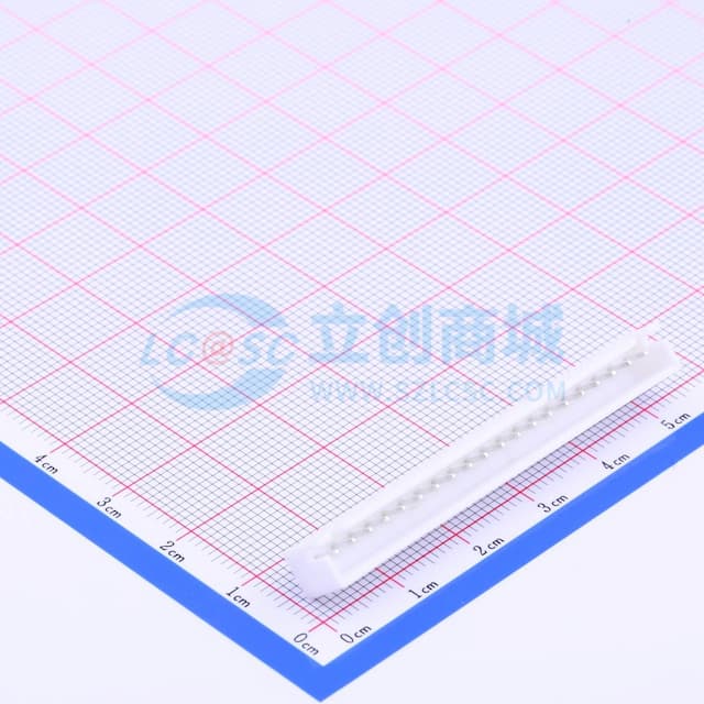 1x20P 间距:2.5mm 直插 系列:XH 【插件】实物图